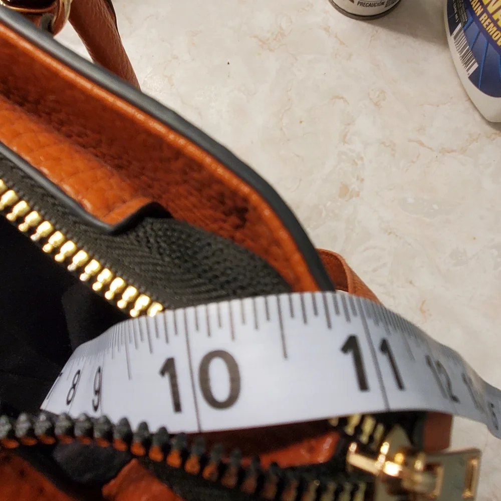 Brown Handbag with Shoulder Strap - Picture 8 of 10